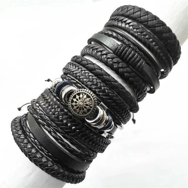 Black Wrap Bracelet.