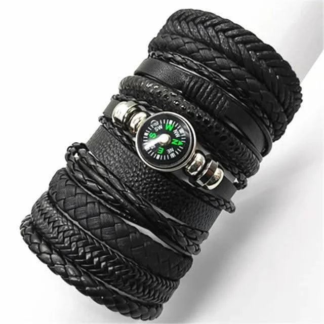 Black Wrap Bracelet.