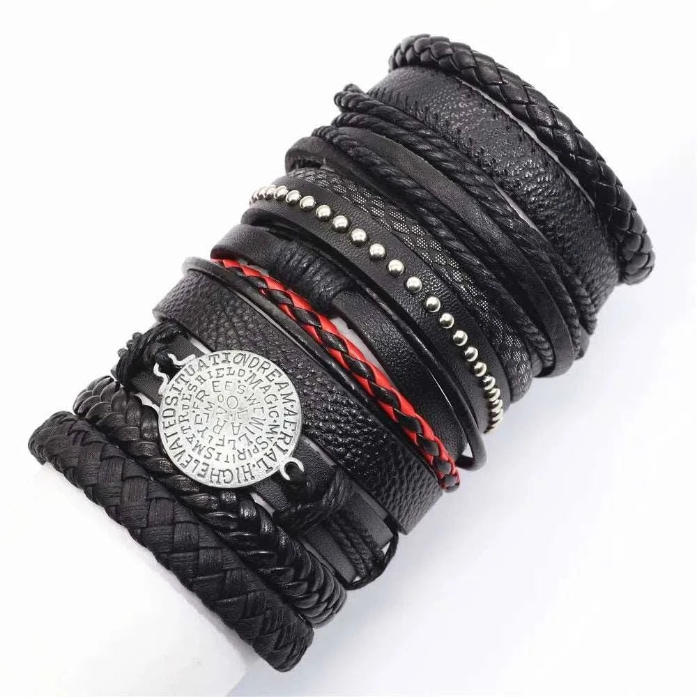 Black Wrap Bracelet.