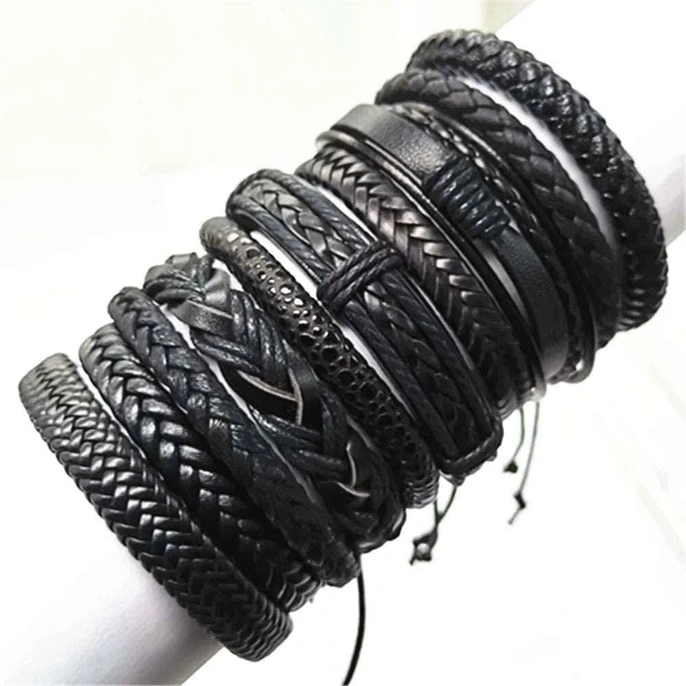 Black Wrap Bracelet.