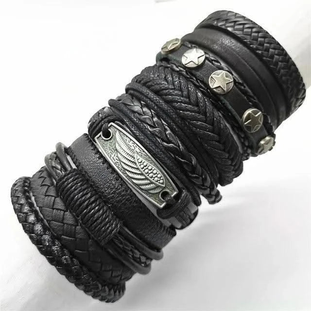 Black Wrap Bracelet.