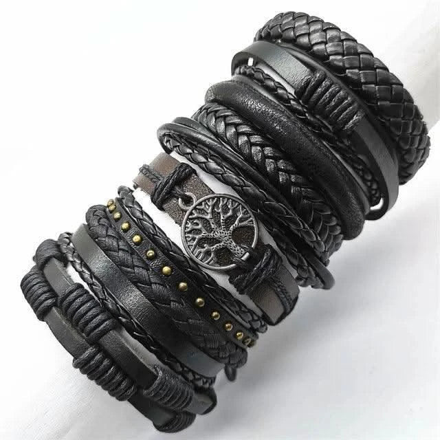 Black Wrap Bracelet.