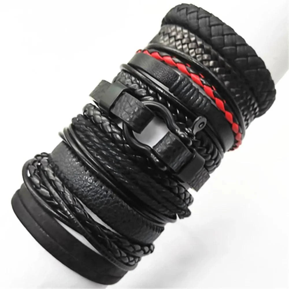 Black Wrap Bracelet.