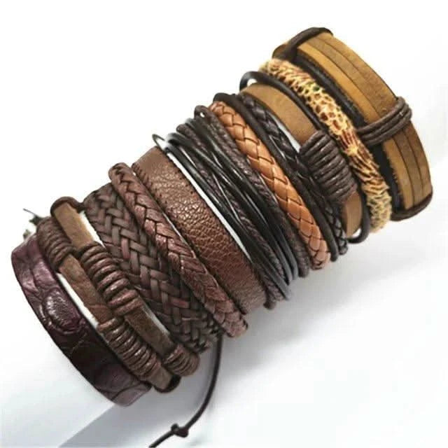 Black Wrap Bracelet.