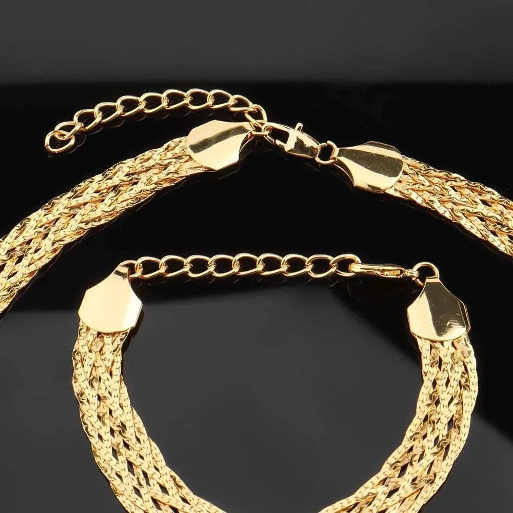 Dubai Luxury Punk Jewellery Choker.