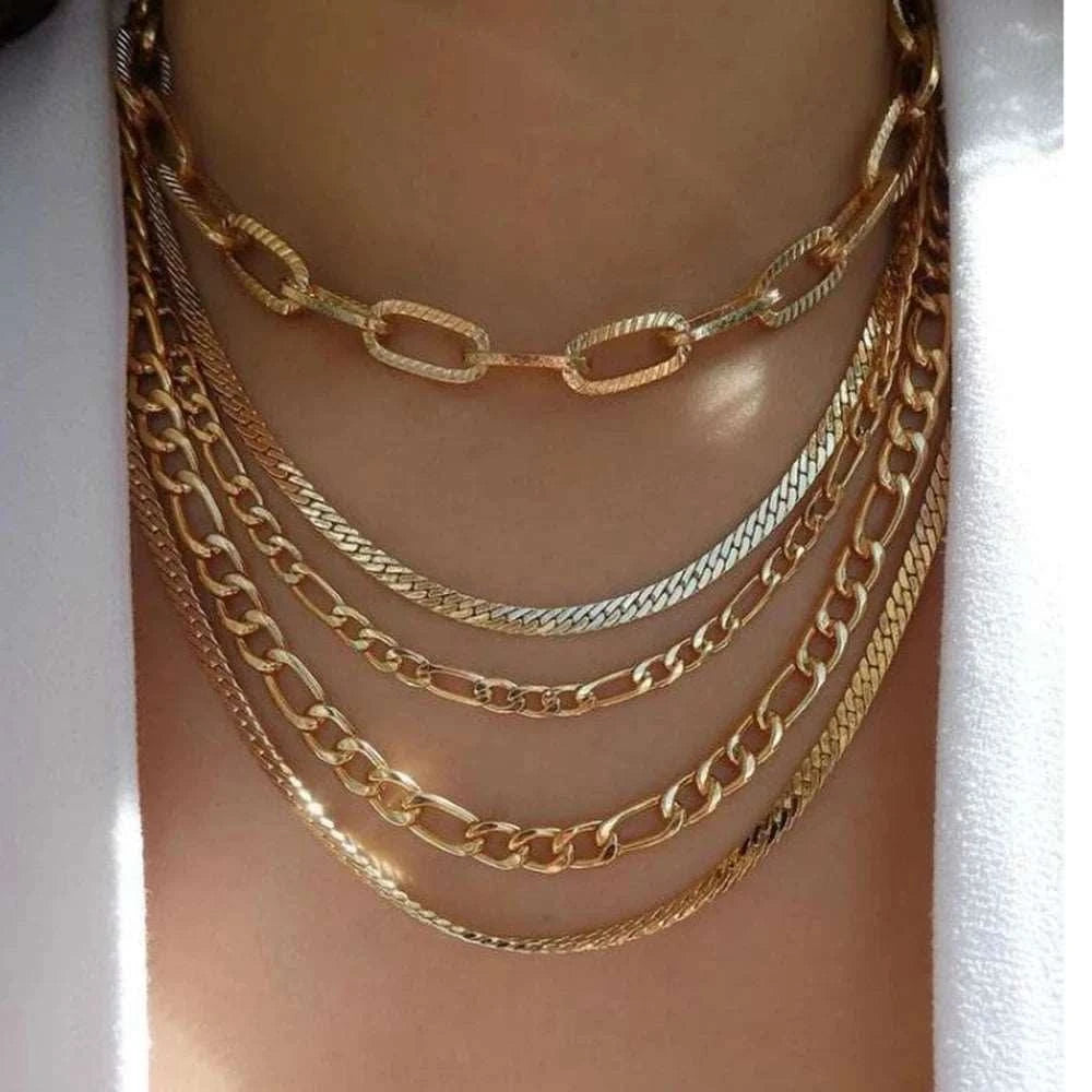 Gold Color Necklace - Eleworld store