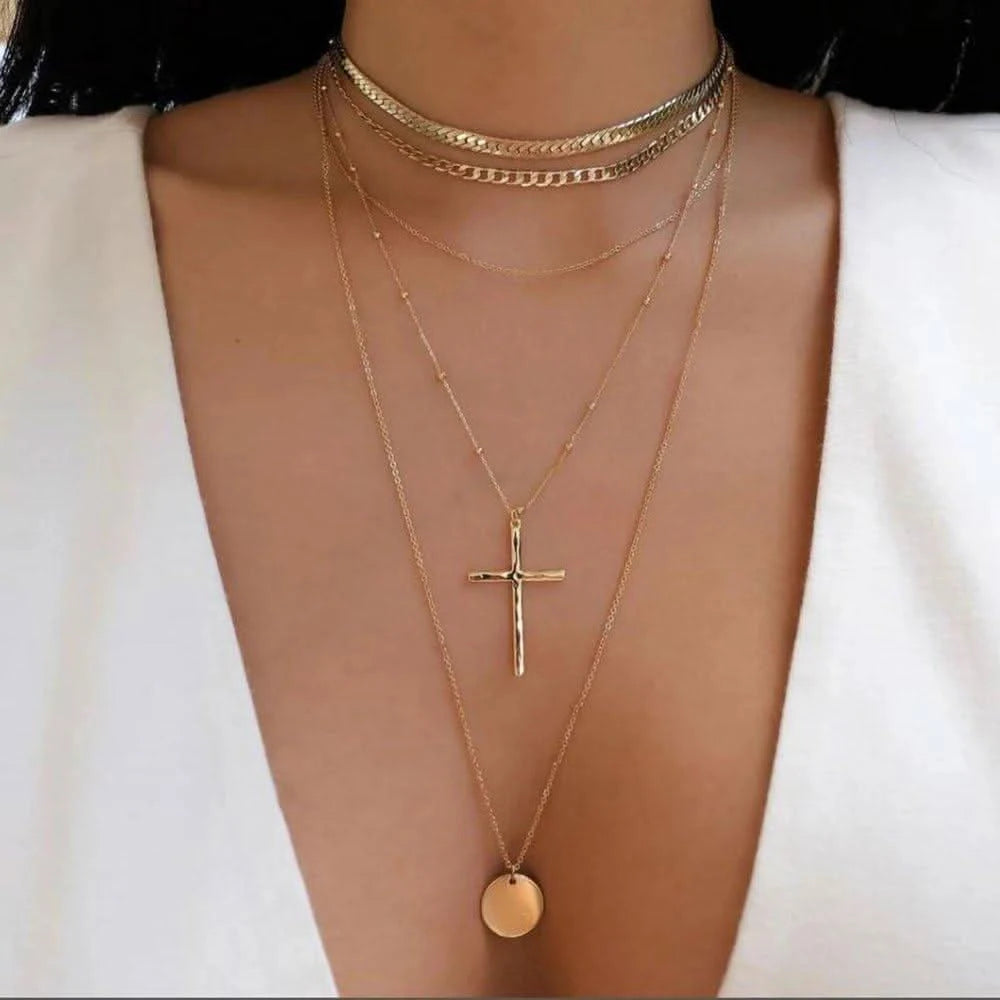 Gold Color Necklace.