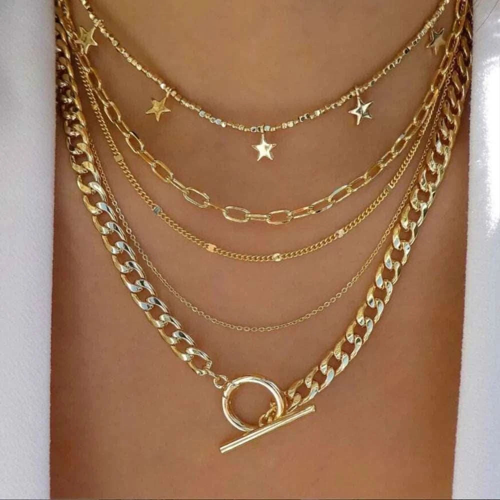 Gold Color Necklace - Eleworld store