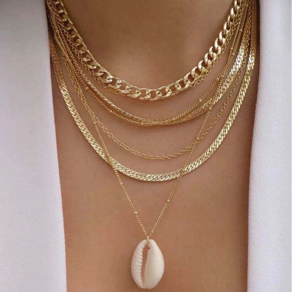 Gold Color Necklace - Eleworld store