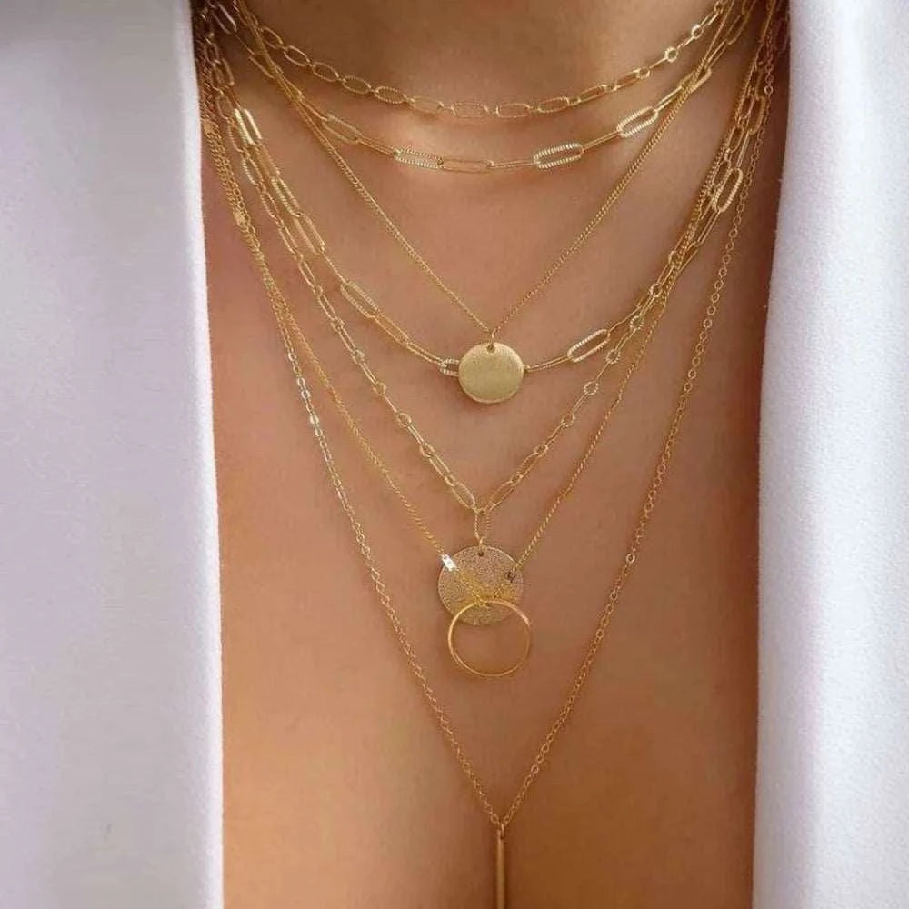 Gold Color Necklace - Eleworld store