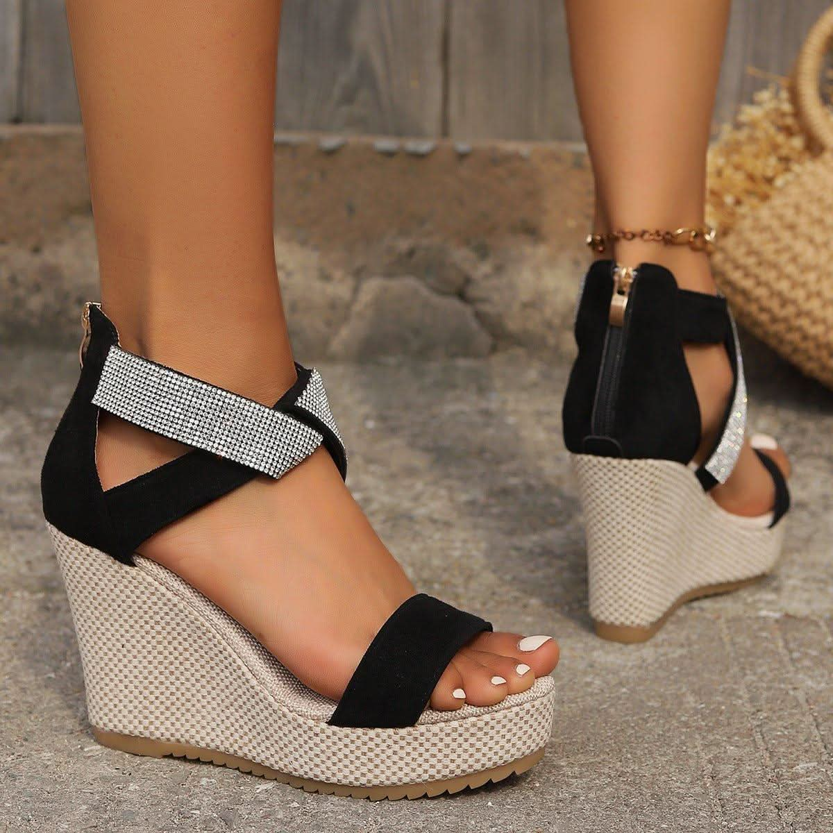 High Wedges Sandals For Women.